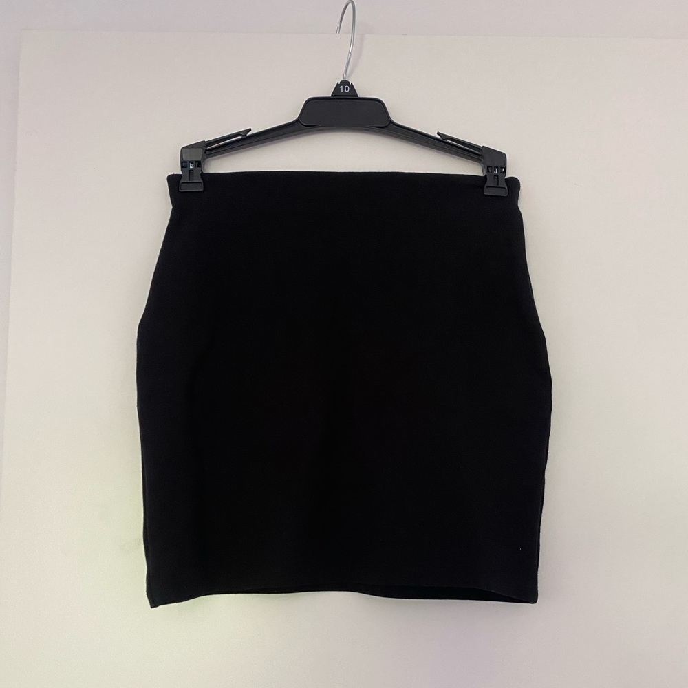 Black Stretchy Sunday Best Skirt